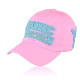 Кепка бейсболка Be Snazzy PANIC STRICKEN CZD-0013 l.pink